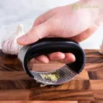 Stainless Steel Garlic Press - Image 4