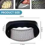 Stainless Steel Garlic Press - Image 5
