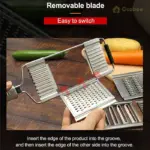Multi-purpose Stainless Steel Vegetable Slicer - Image 5