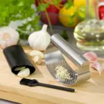 Stainless Steel Garlic Press - Image 9